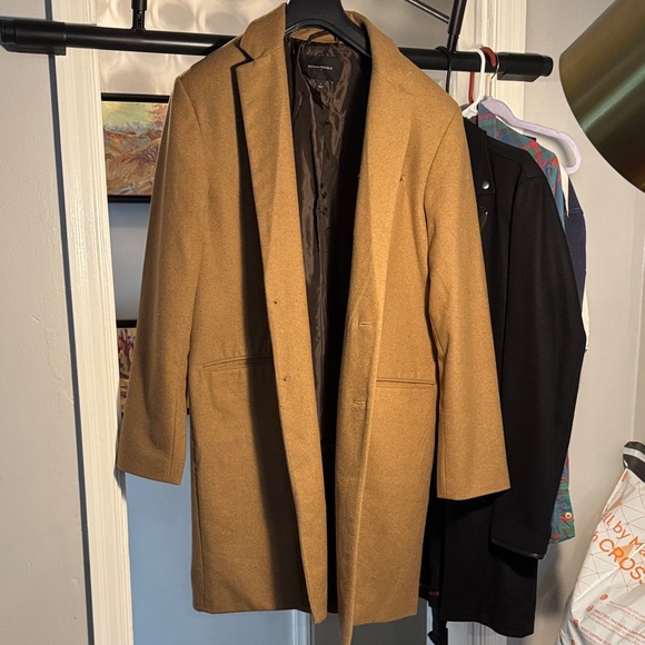 Banana Republic Men's Camel Trench Coat - Picture 1 of 4
